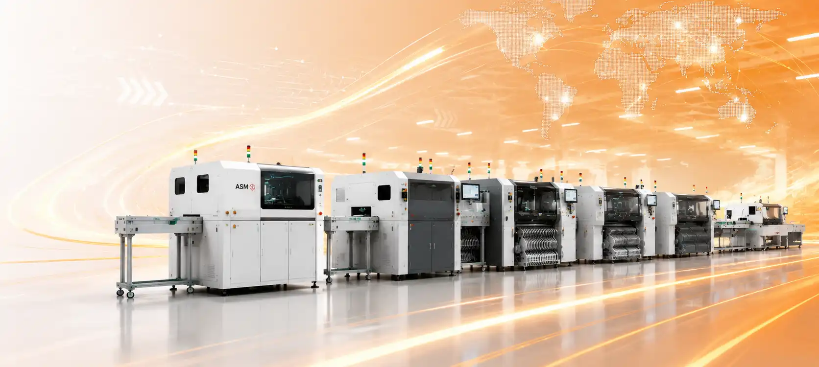 ASM production line support