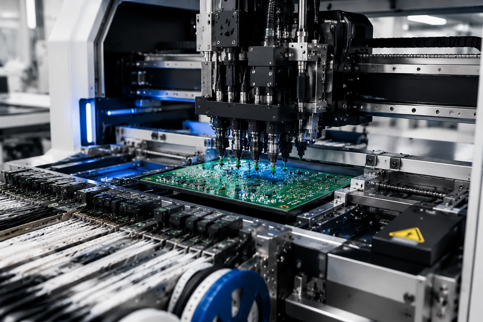 How Does an SMT Machine Work? From Component Supply to PCB Placement