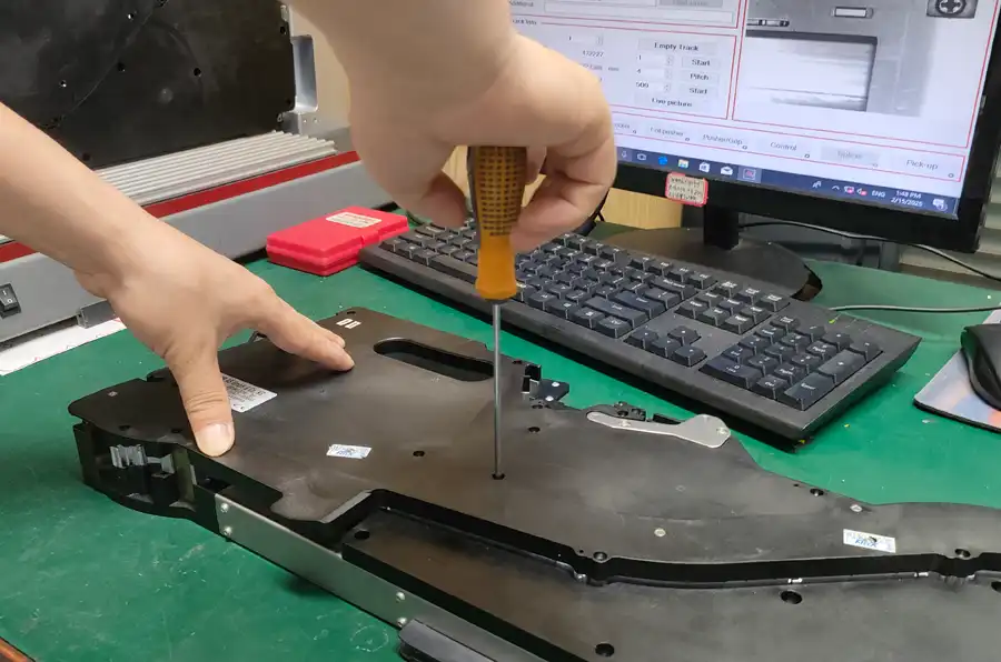 Engineer Checking SMT Part Number