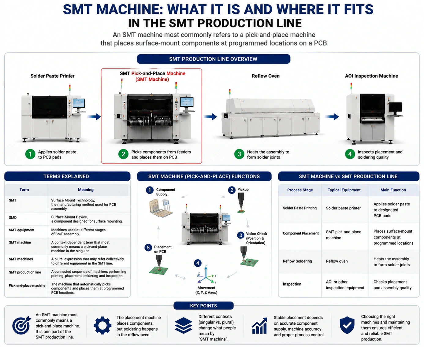 smт machine position in production line smт machine position in production line